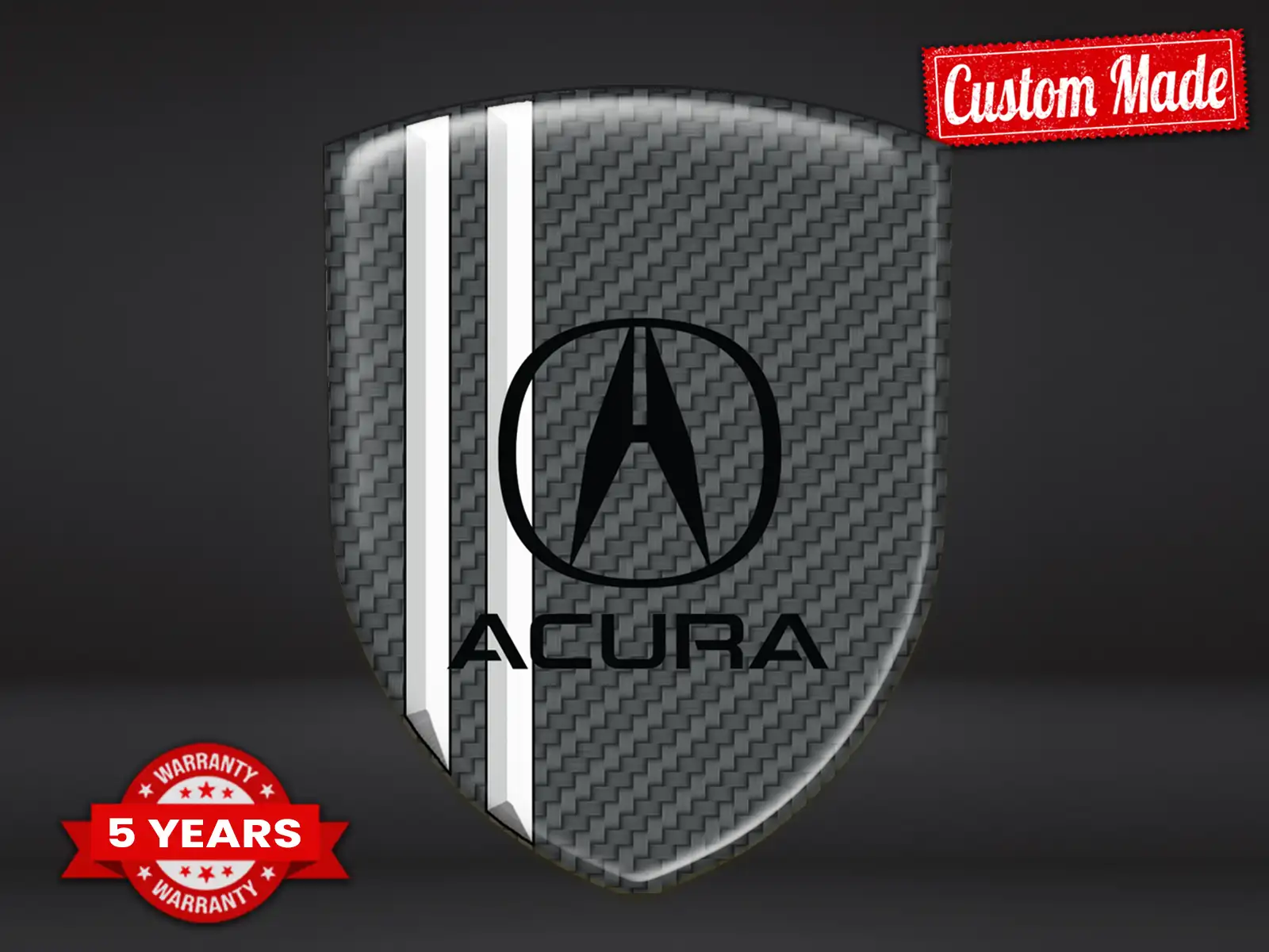 Honda Acura Adesivi Vetri Auto Stile Corsa Regolabili